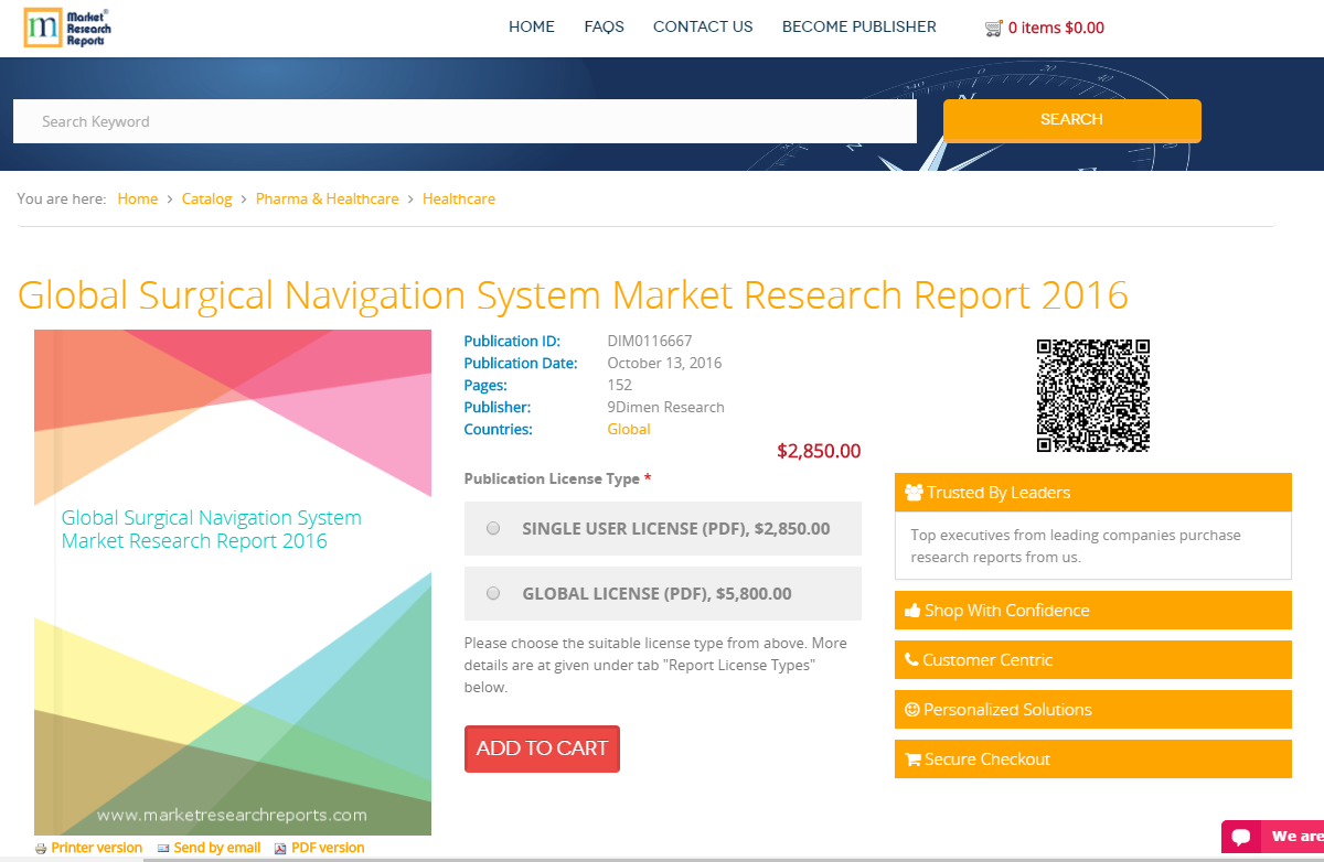 Global Surgical Navigation System Market Research Report'