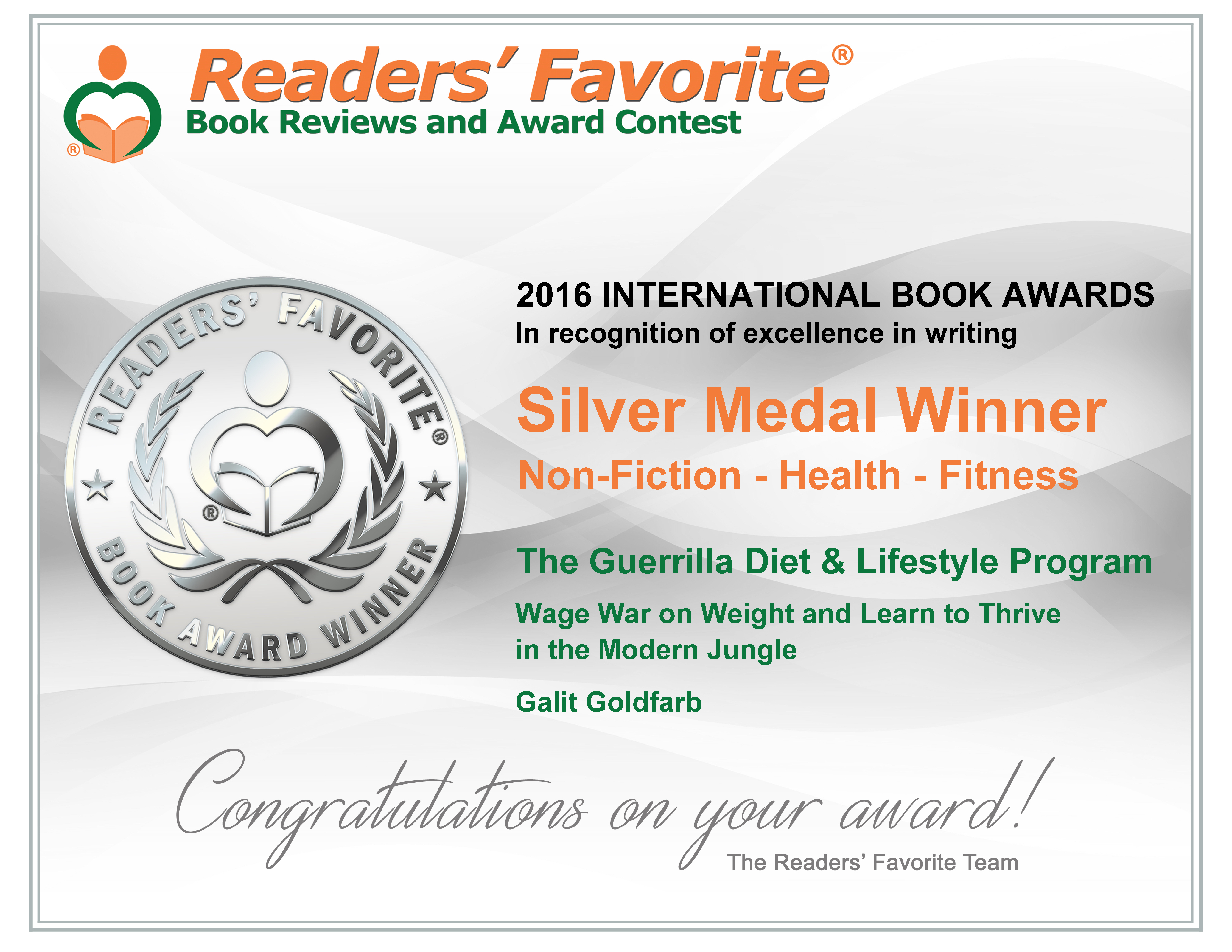 The Guerrilla Diet and Lifestyle Program'