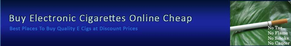 Buy Electronic Cigarettes Online'