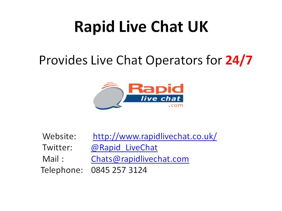 Company Logo For Rapid live chat operators'