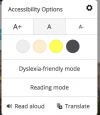 Accessibility Setting'