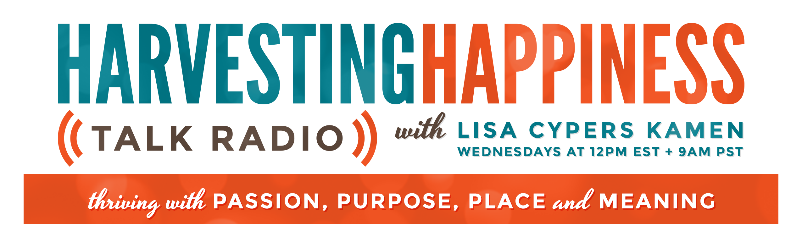 Harvesting Happiness Talk Radio Logo