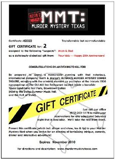 Murder Mystery Texas'