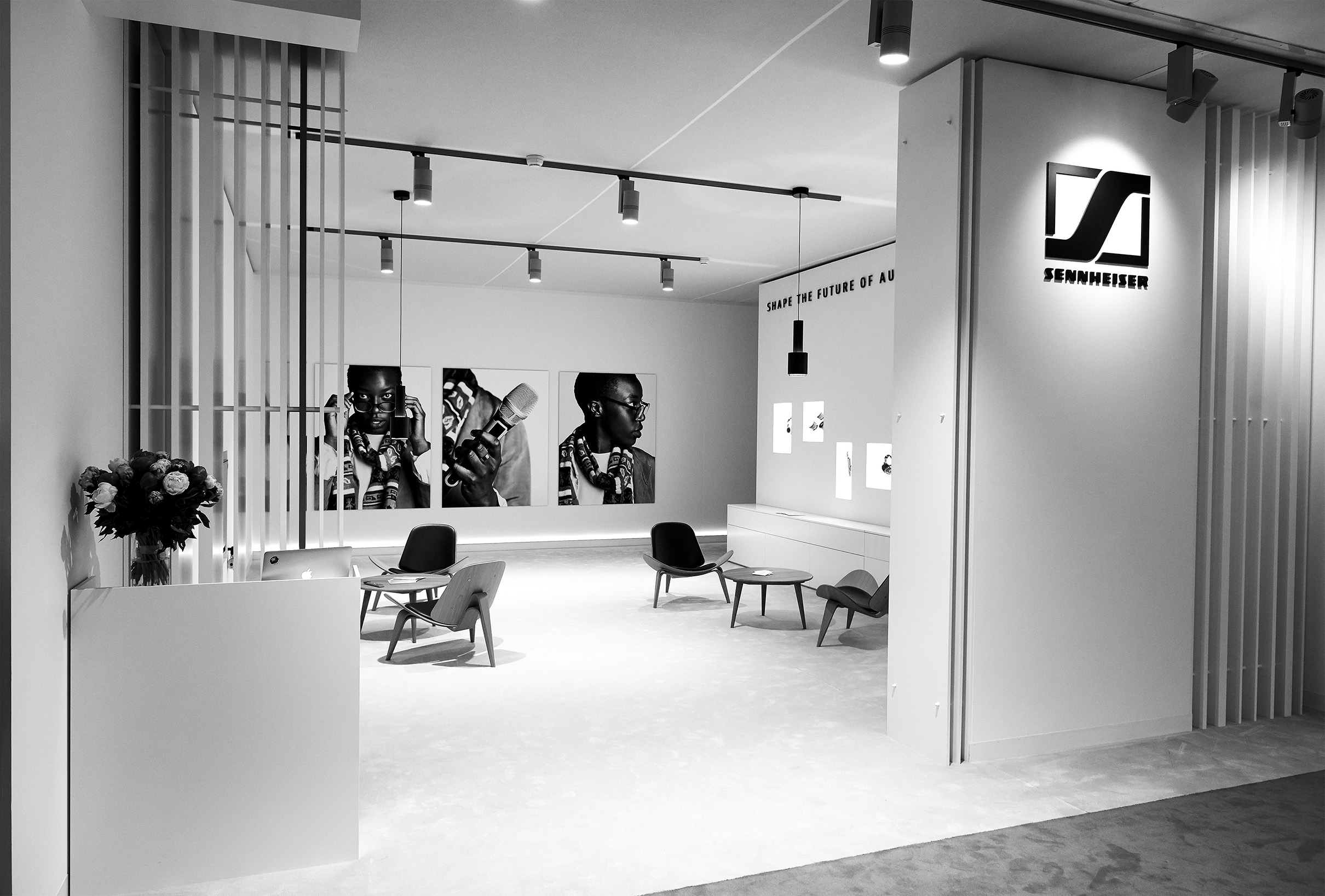 The Sennheiser Lounge, located within Art Basel'