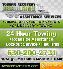 Towing Naperville plus beyond at it's finest since 1995.'