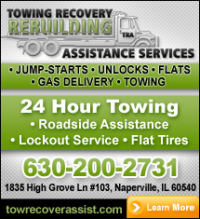 Towing Recovery Rebuilding Assistance Services Logo