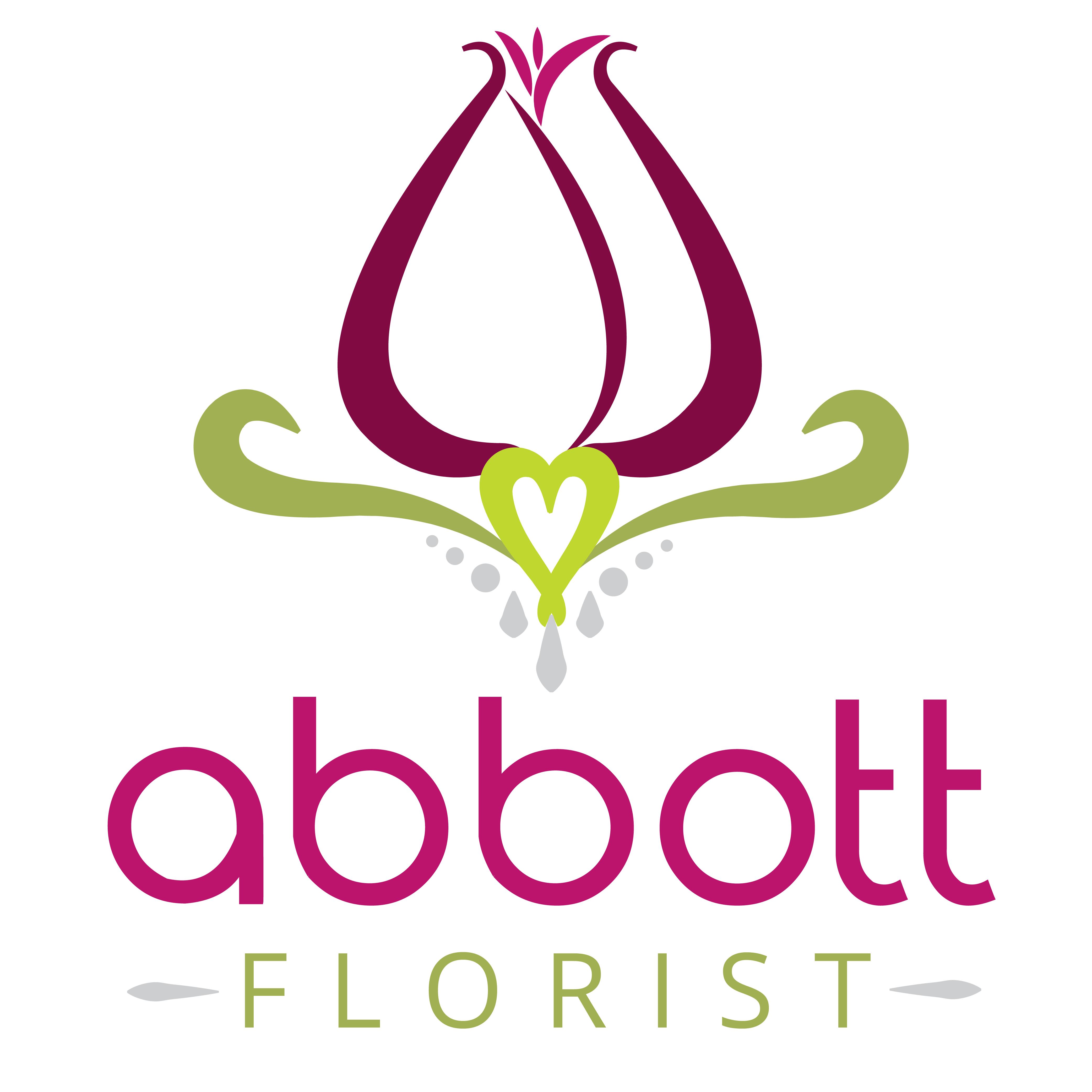 Abbott Florist Logo