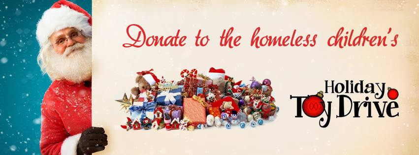 Annual Holiday Toy Drive Banner