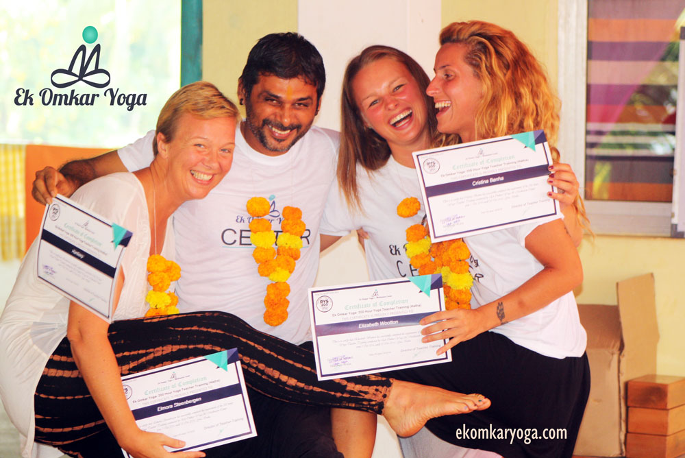 Ek Omkar Yoga Center TTC Graduation Ceremony