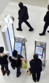 Express Image LCD touch screen kiosks'