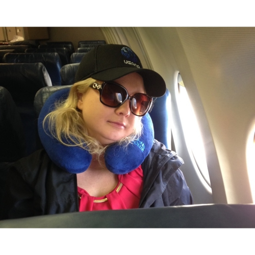 The Wollip is the custom crafted premium travel neck pillow'