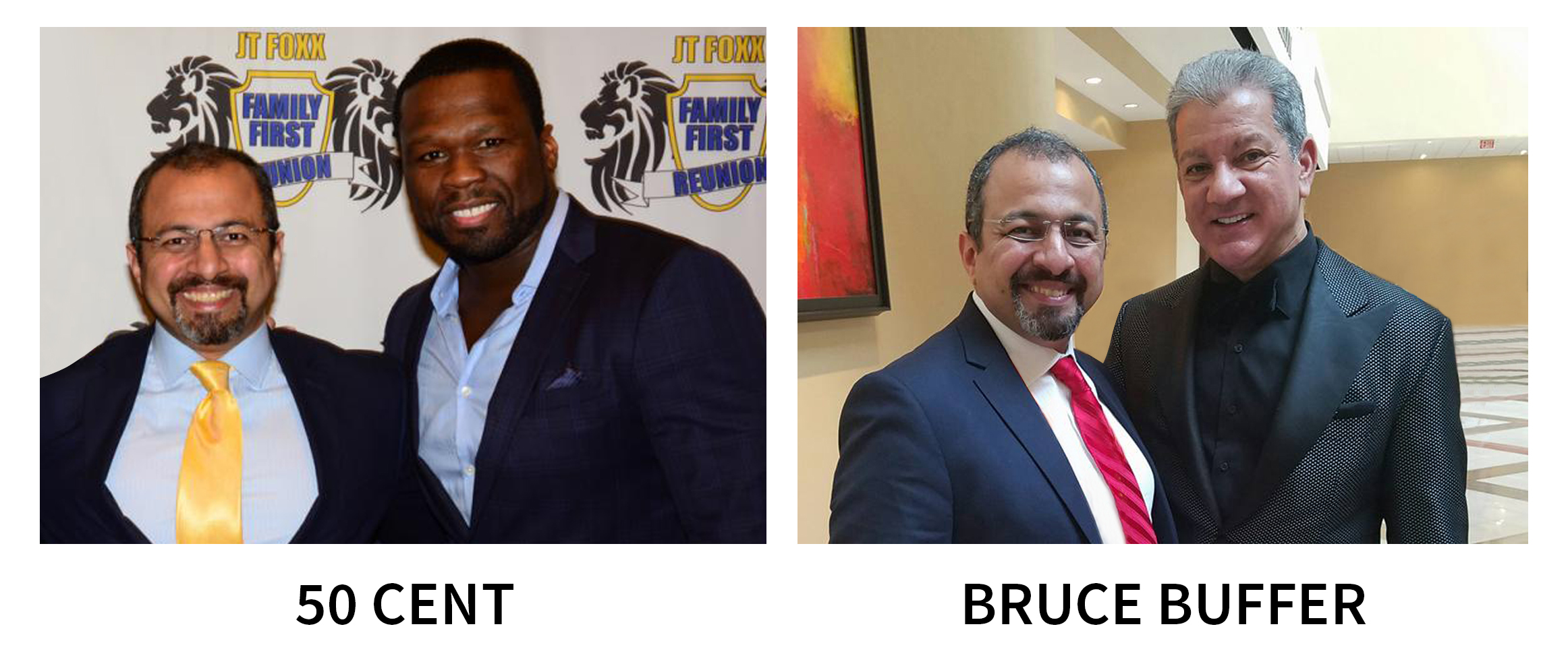 3 50 Cent & Bruce Buffer with Sam Komeha