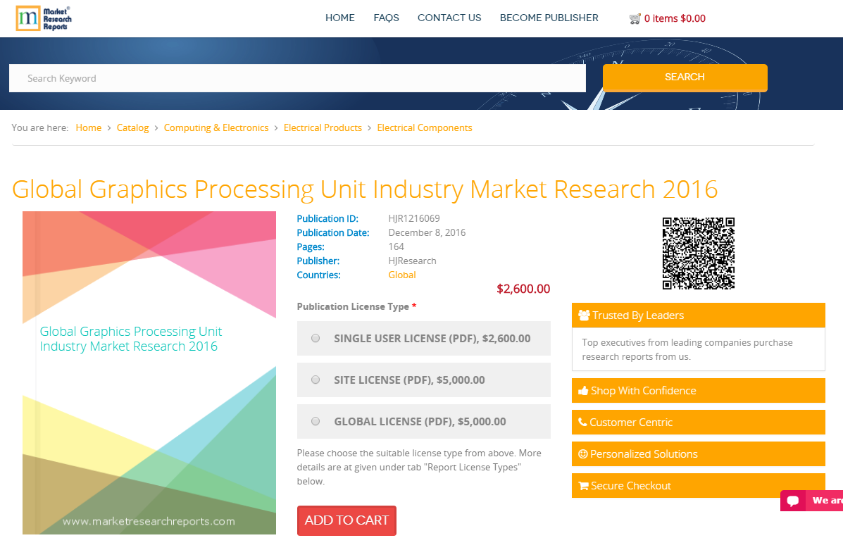 Global Graphics Processing Unit Industry Market 2016