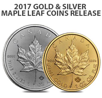 2017 Gold and Silver Maple Leafs