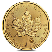 2017 1 oz Canadian Gold Maple Leaf $50 Coin