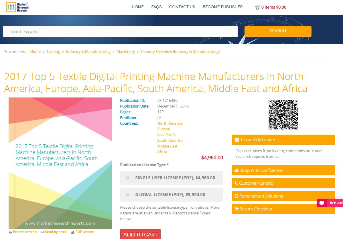 2017 Top 5 Textile Digital Printing Machine Manufacturers'