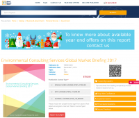 Environmental Consulting Services Global Market Briefing