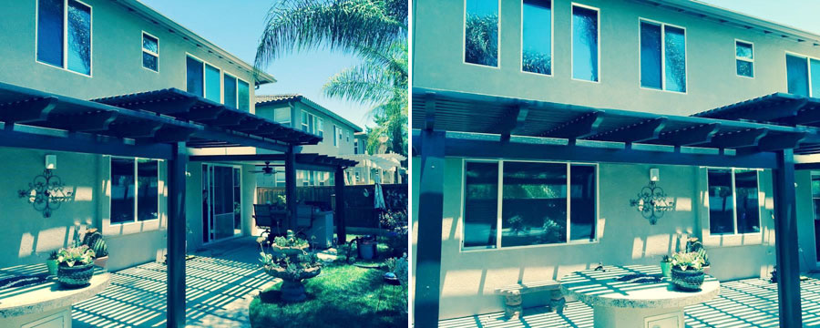 traditional patio covers'