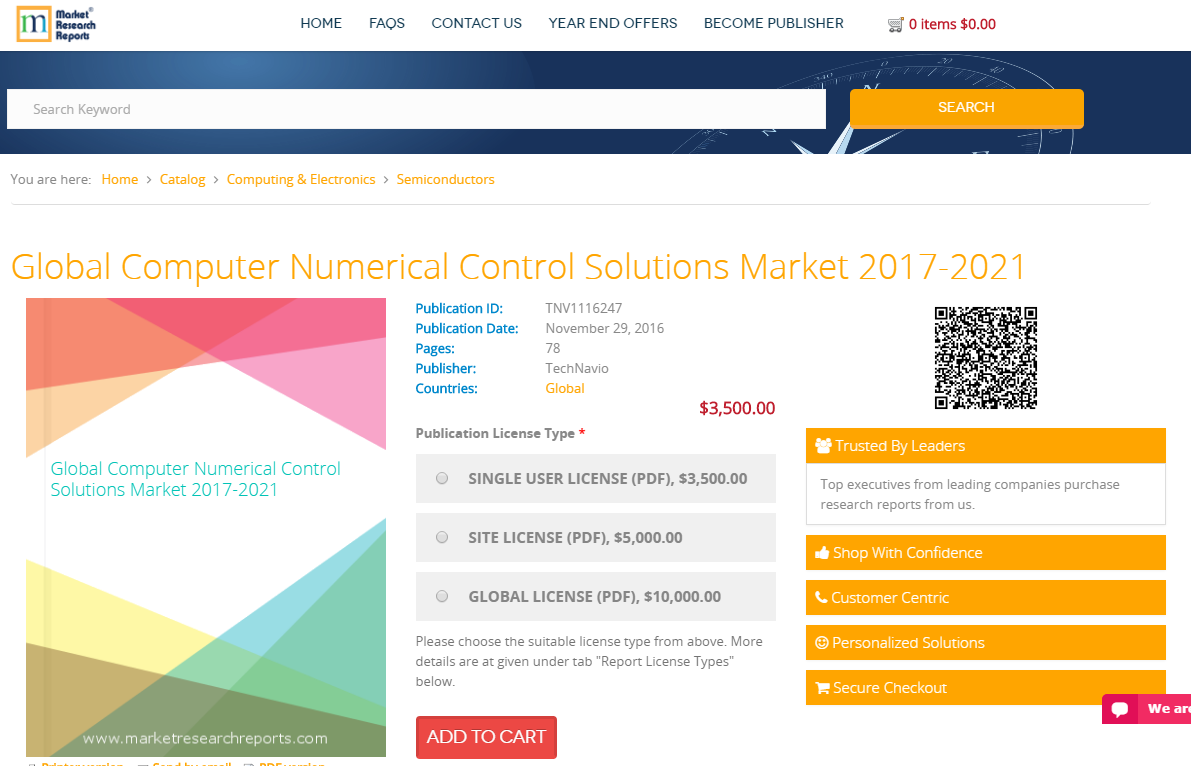 Global Computer Numerical Control Solutions Market