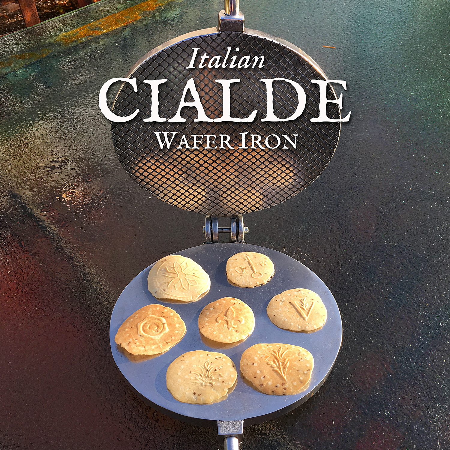 OLD WORLD ITALIAN CIALDE WAFER IRON