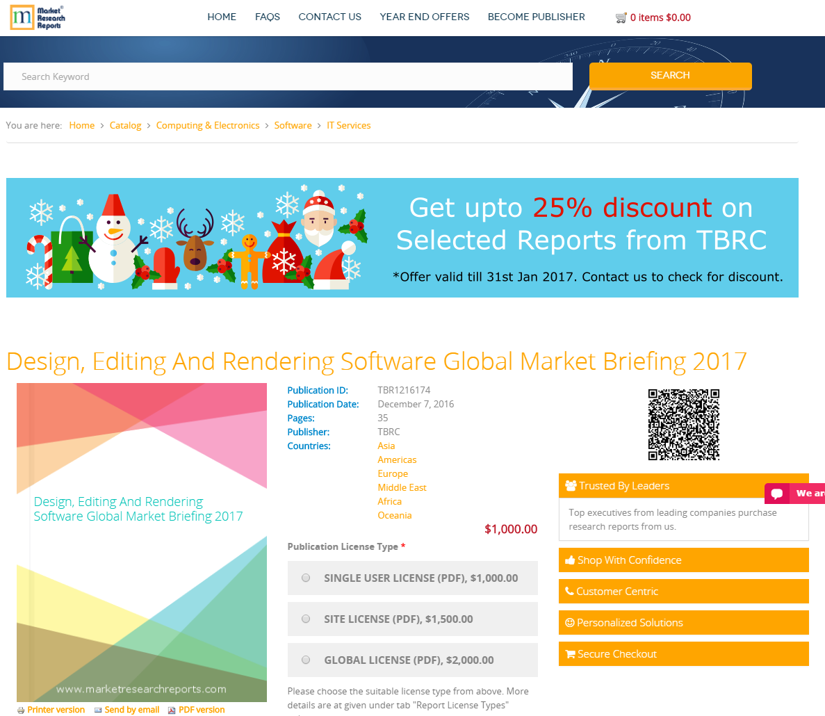 Design, Editing And Rendering Software Global Market 2017'