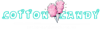 Cotton Candy Machine - Sweet Your Childhood Logo