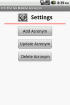 OTGA directory settings'