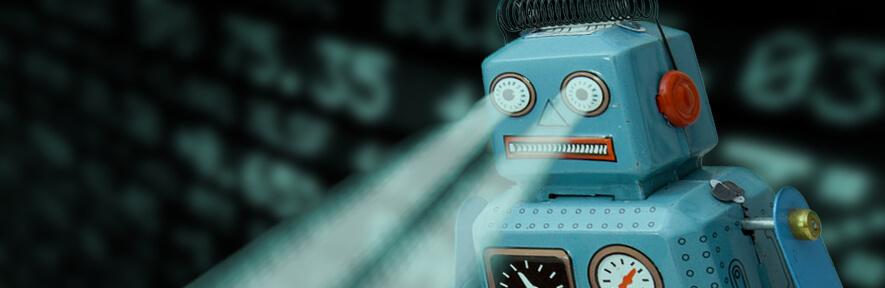 New robot trades on the new, copyright'