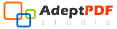 Company Logo For AdeptPDF'
