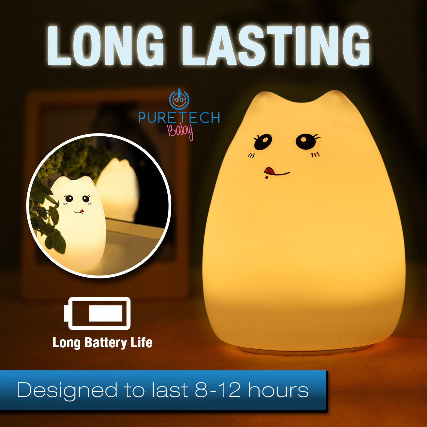 LONG LASTING - Designed to last the entire night.