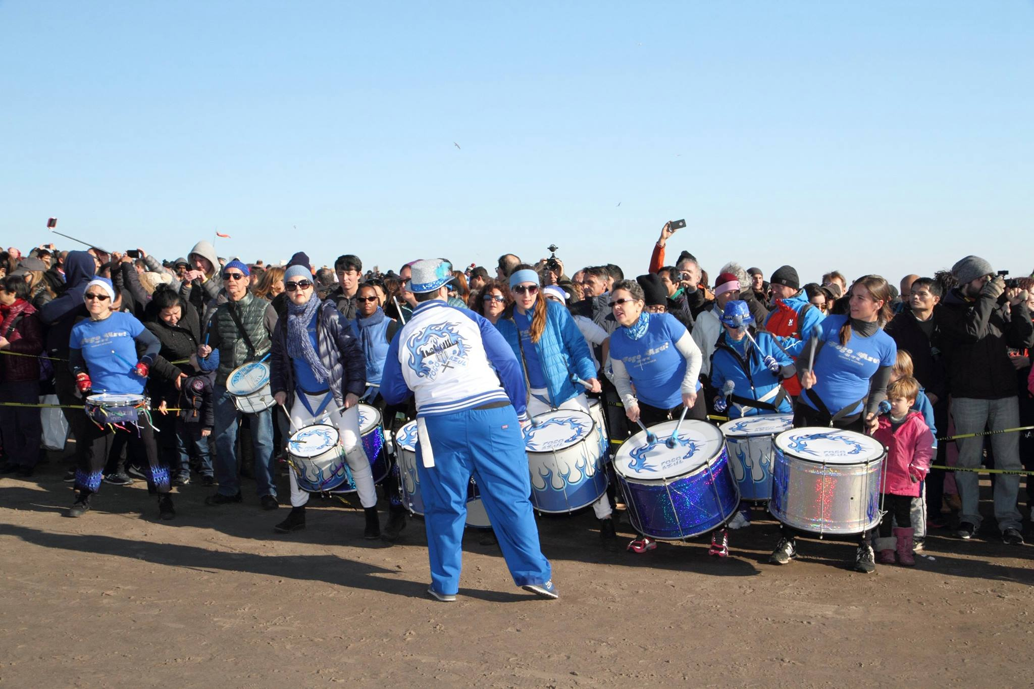 Fogo Azul NYC Brazilian Samba Drumline Marching Band