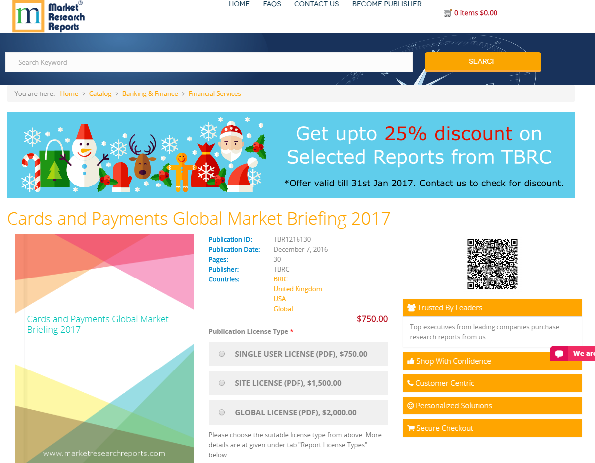 Cards and Payments Global Market Briefing 2017