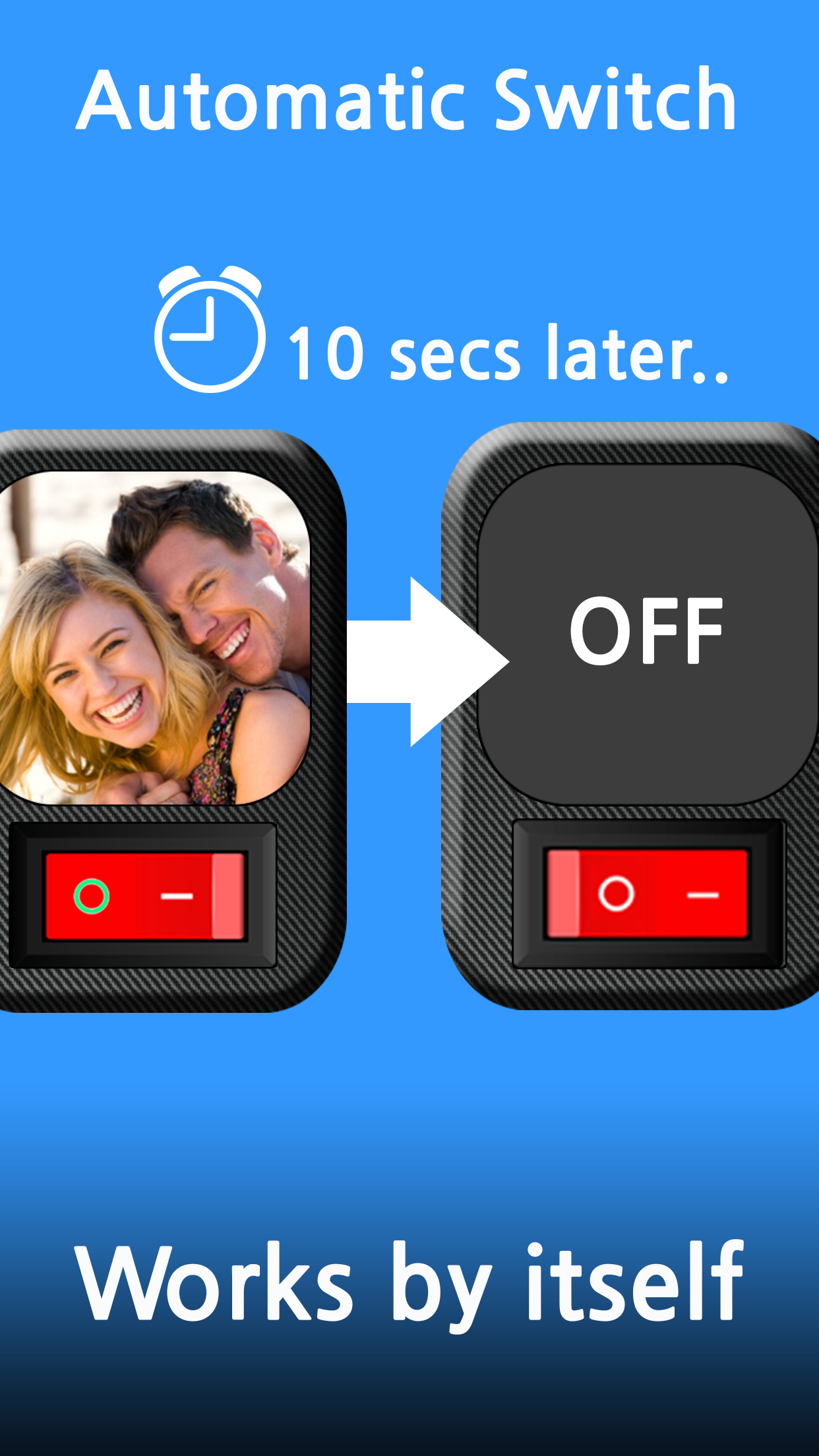 Automatic Switch for On/Off Photo App