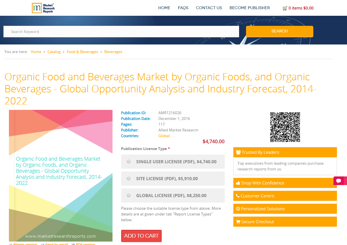 Organic Food and Beverages Market by Organic Foods