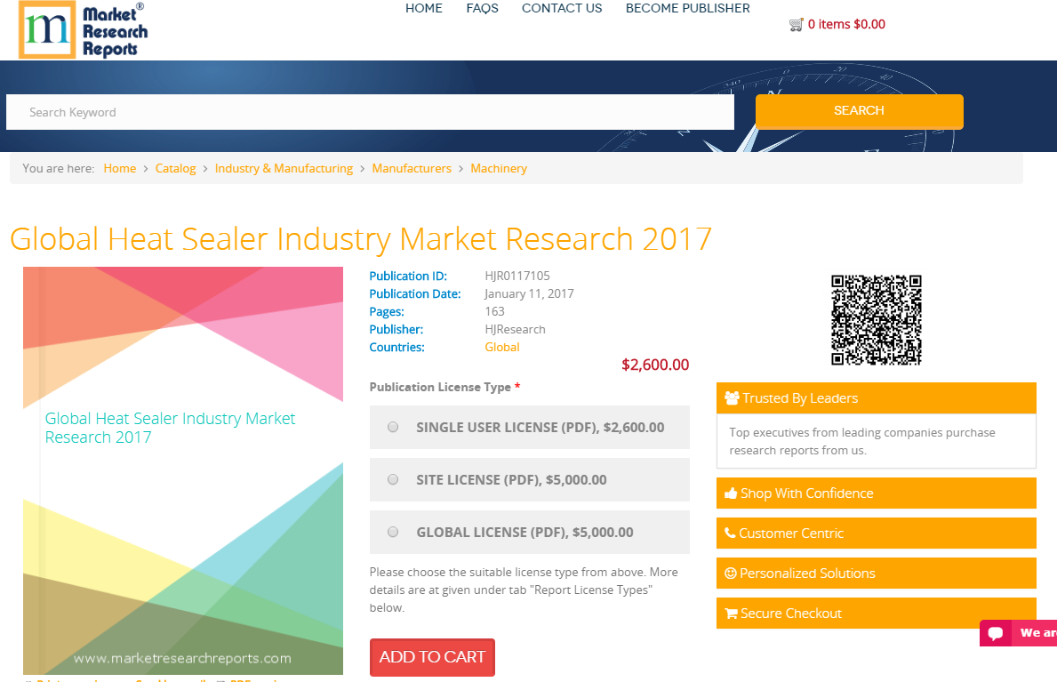Global Heat Sealer Industry Market Research 2017
