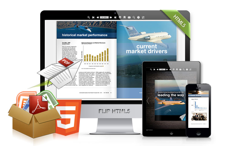 Publish iPad Page Turning eBook With FlipHTML5'