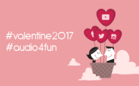Create a unique shade of Valentine romance with Audio4fun