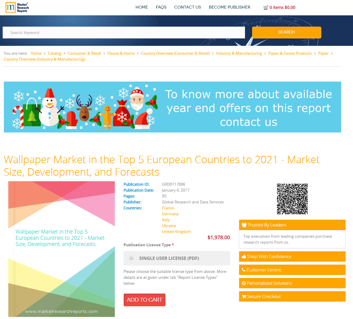 Wallpaper Market in the Top 5 European Countries to 2021