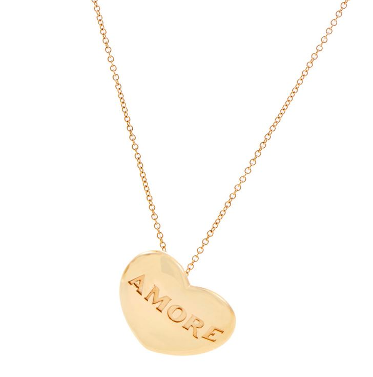 AMORE Heart Pendant Necklace