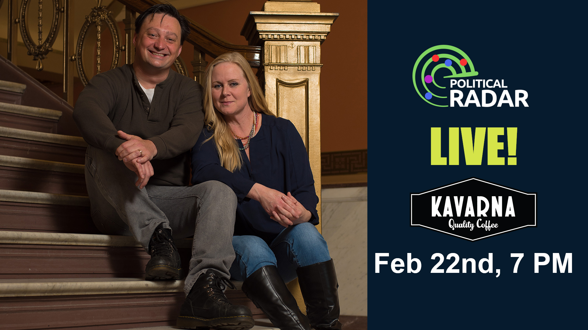 Political Radar Live at Kavarna