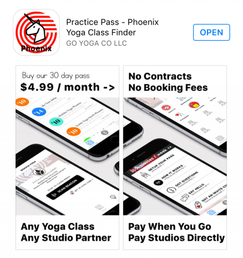 Practice Pass Phoenix Yoga Class Finder'