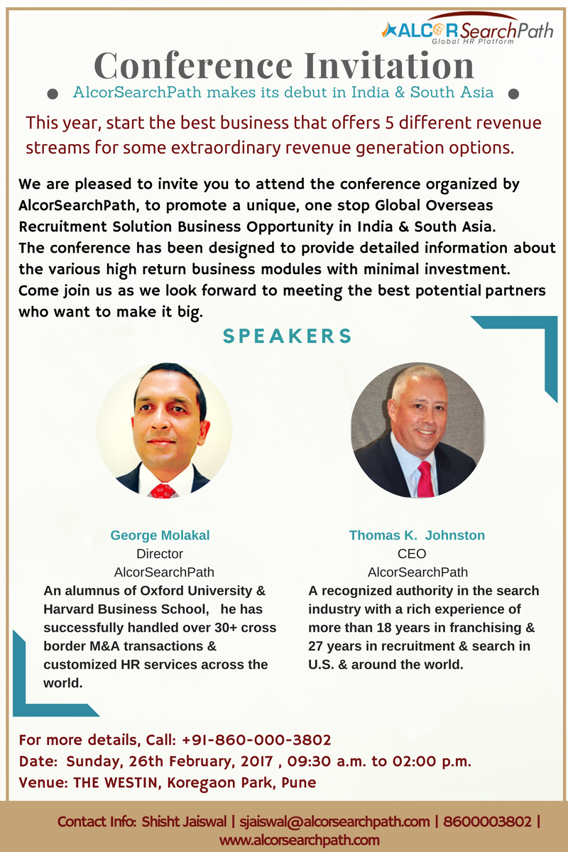 AlcorSearchPath Conference in Pune, India'