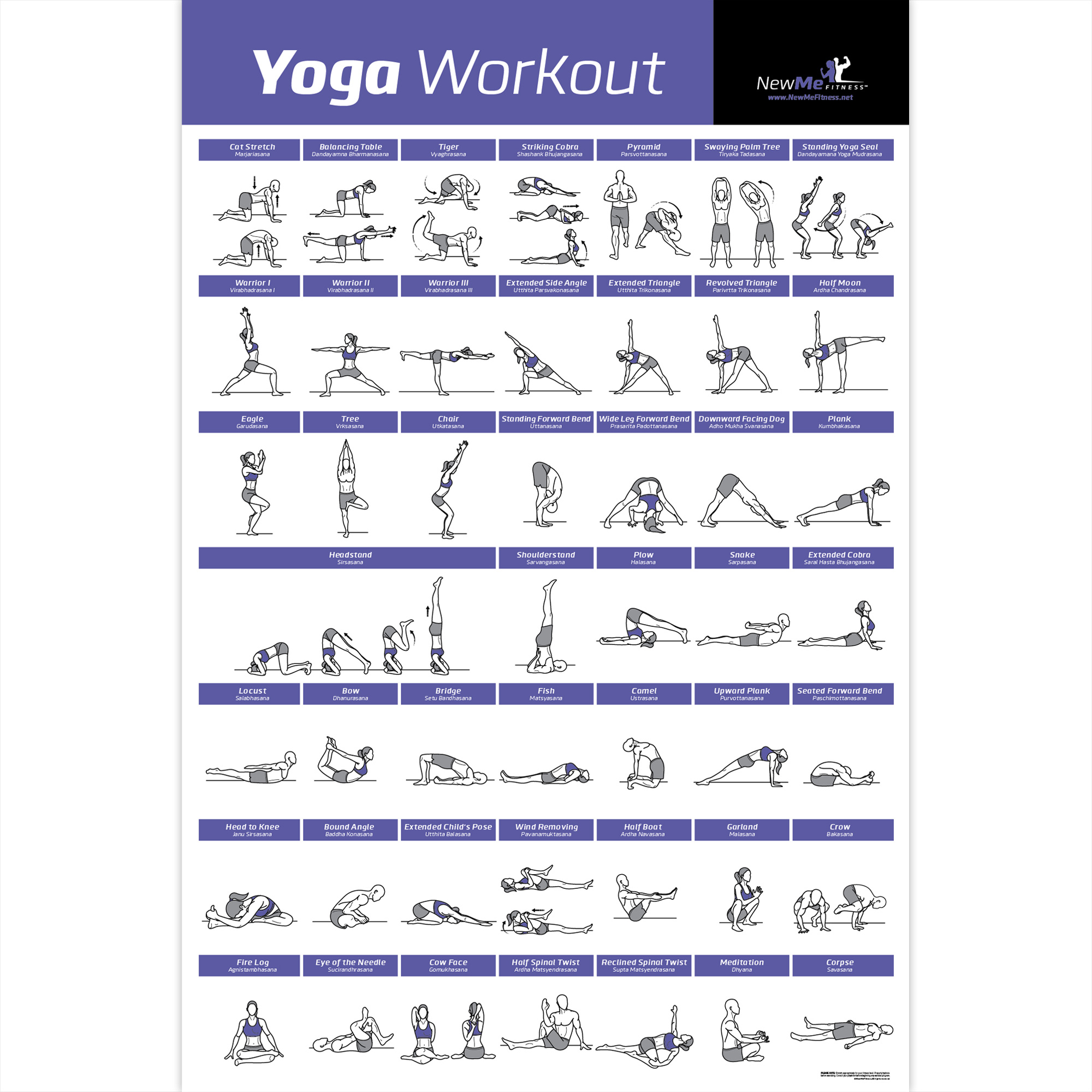 NewMe Fitness Premieres New Yoga Workout Poster on Amazon