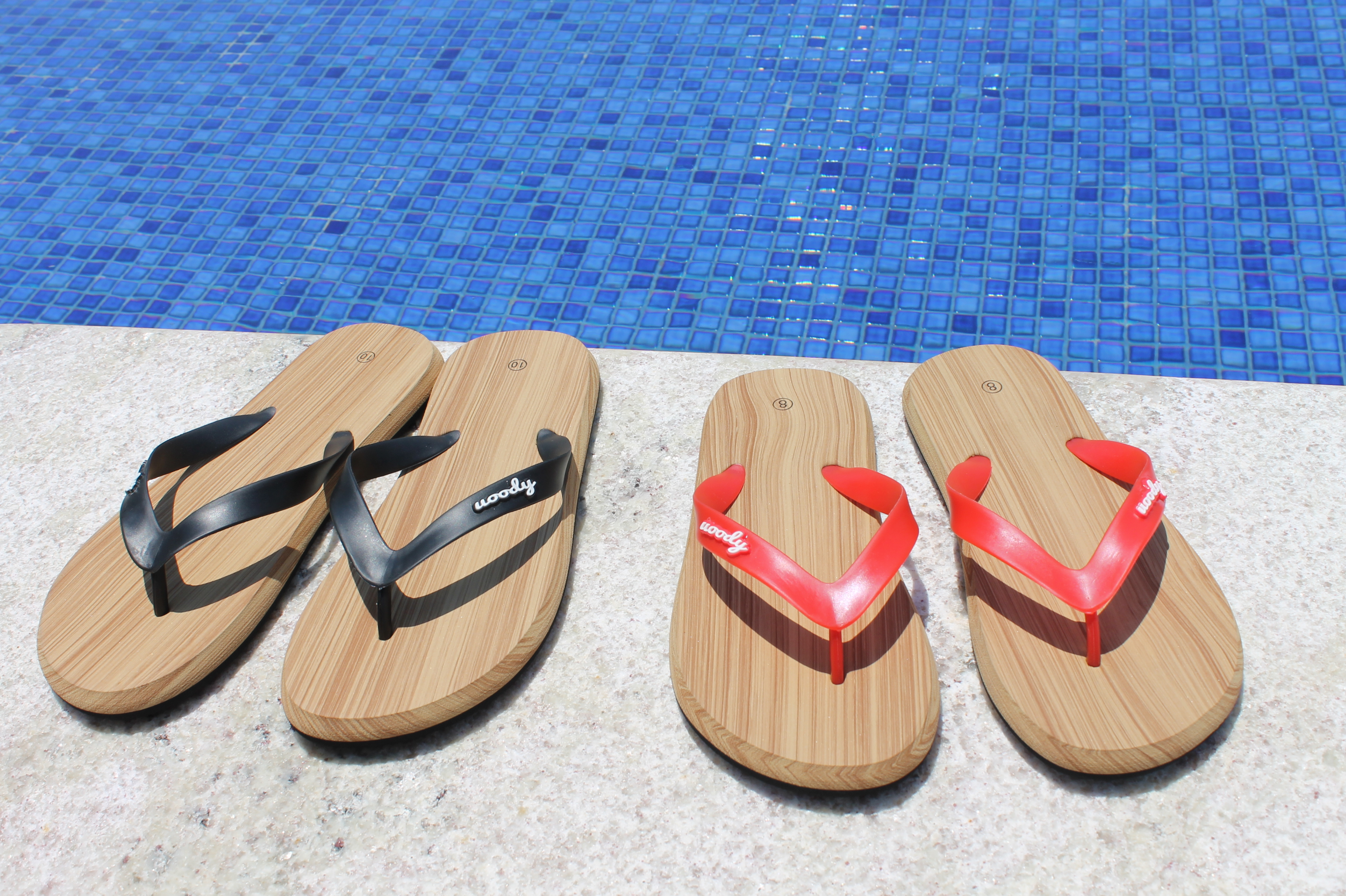 Uoody - really new eye-catching flip flops by Great Object.'