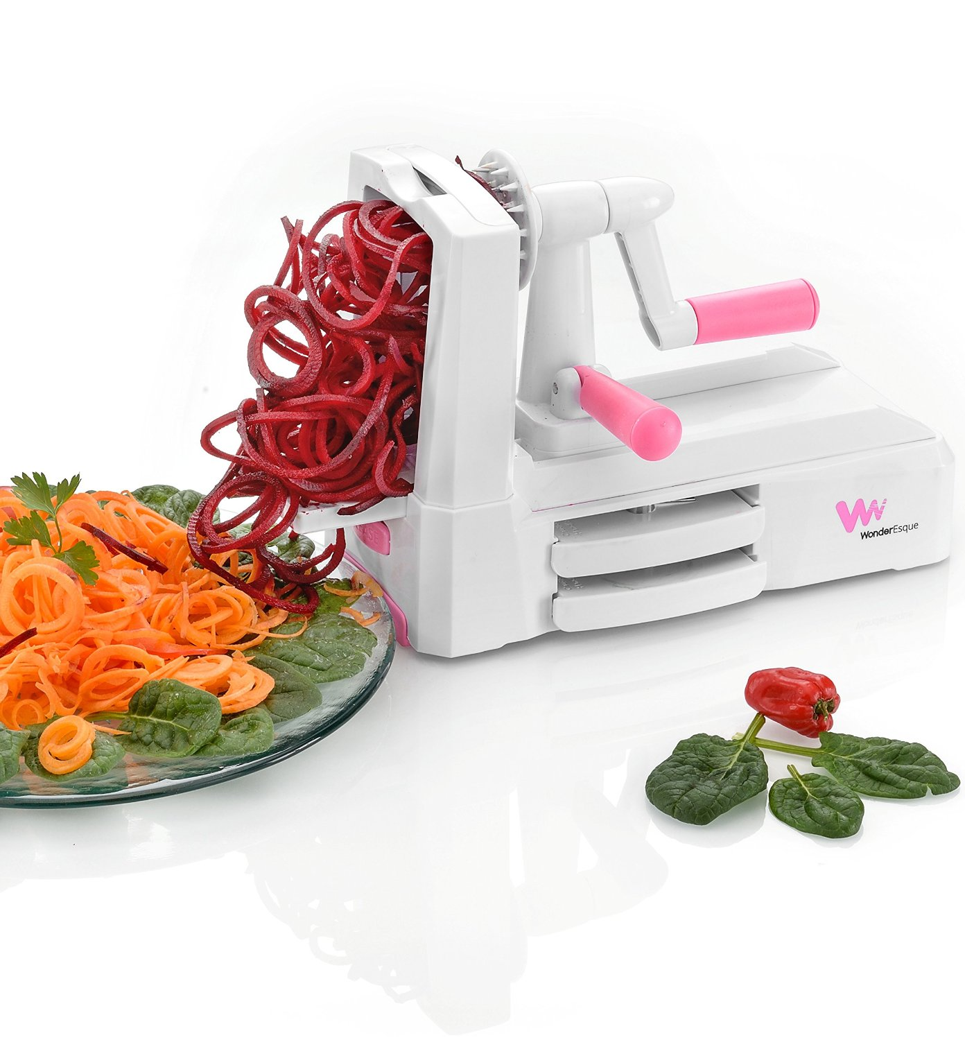 WonderEsque Compact Veggie Spiralizer