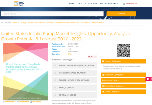 United States Insulin Pump Market Insights, Opportunity'