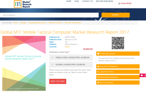 Global MTC Mobile Tactical Computer Market Research Report'
