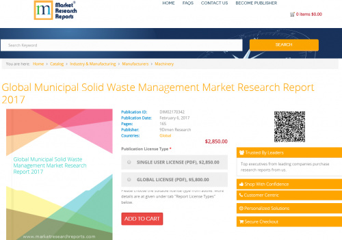 Global Municipal Solid Waste Management'