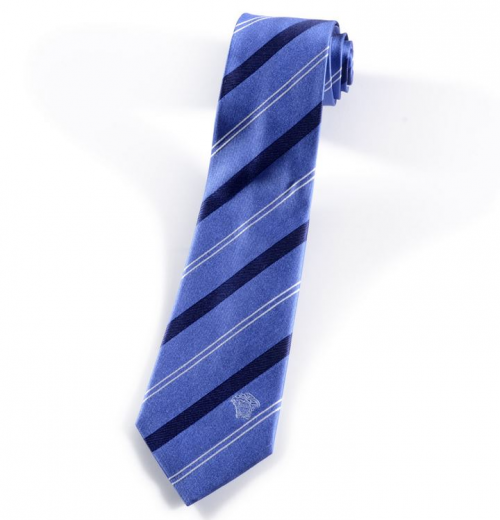 Blue Versace 100 Italian Silk Necktie 3 Wide'