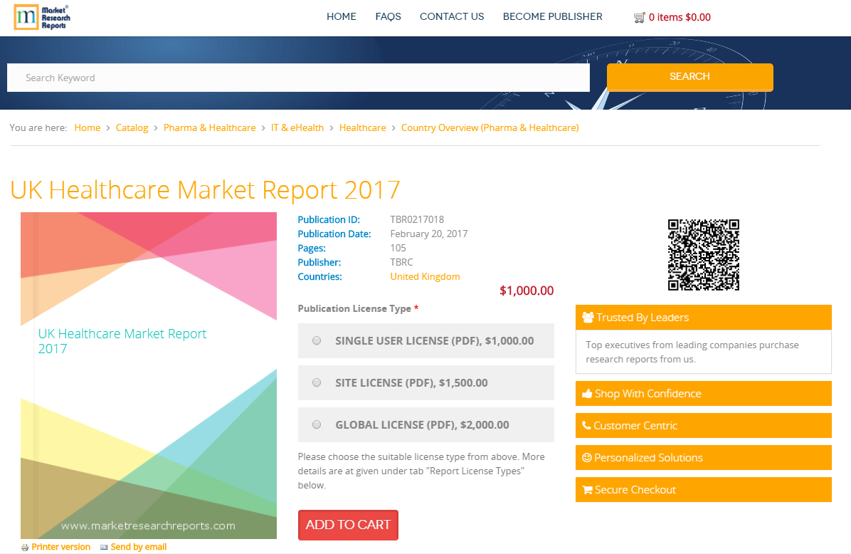 UK Healthcare Market Report 2017